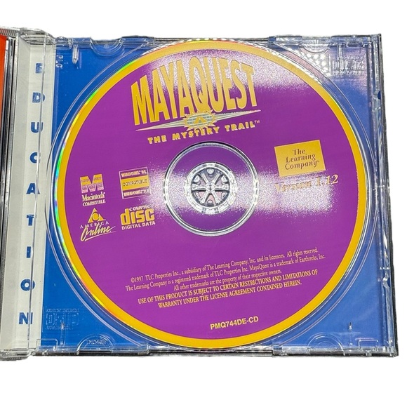 Vintage 90s PC Game Lot Educational Computer Games The Learning Company - Picture 9 of 10